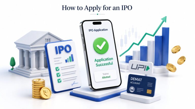 How to Apply for an IPO in India step-by-step guide using UPI and ASBA