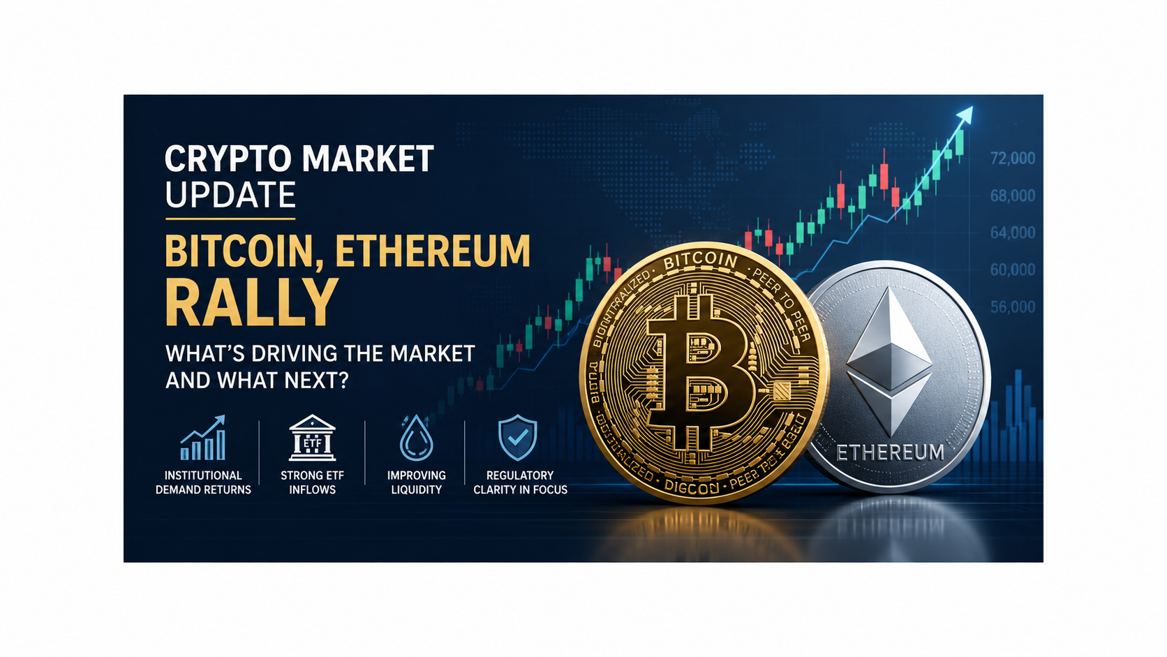 Crypto Market Today: Bitcoin, Ethereum Rally Explained