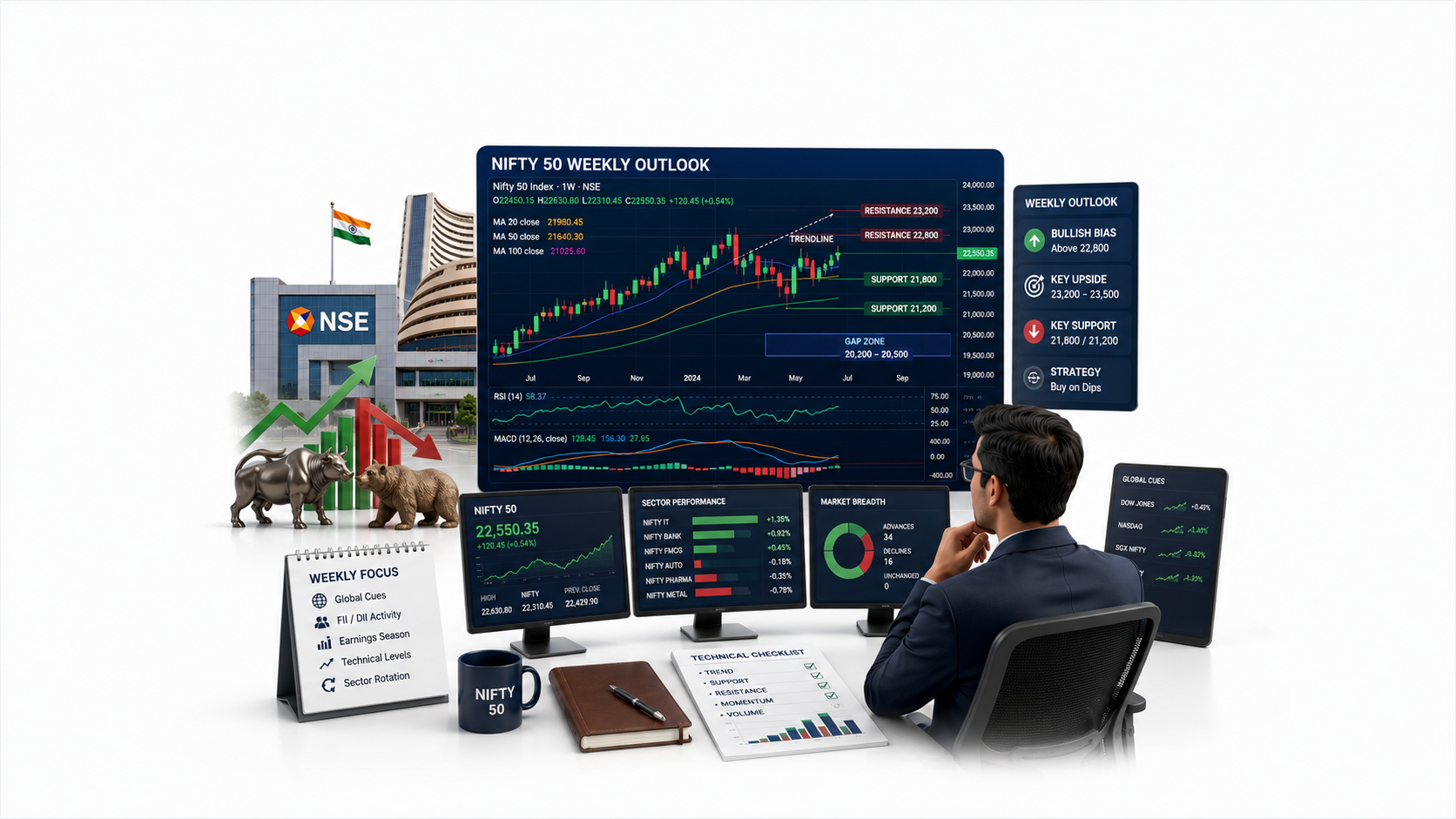 Nifty 50 Weekly Outlook: Key Levels and Trends to Watch