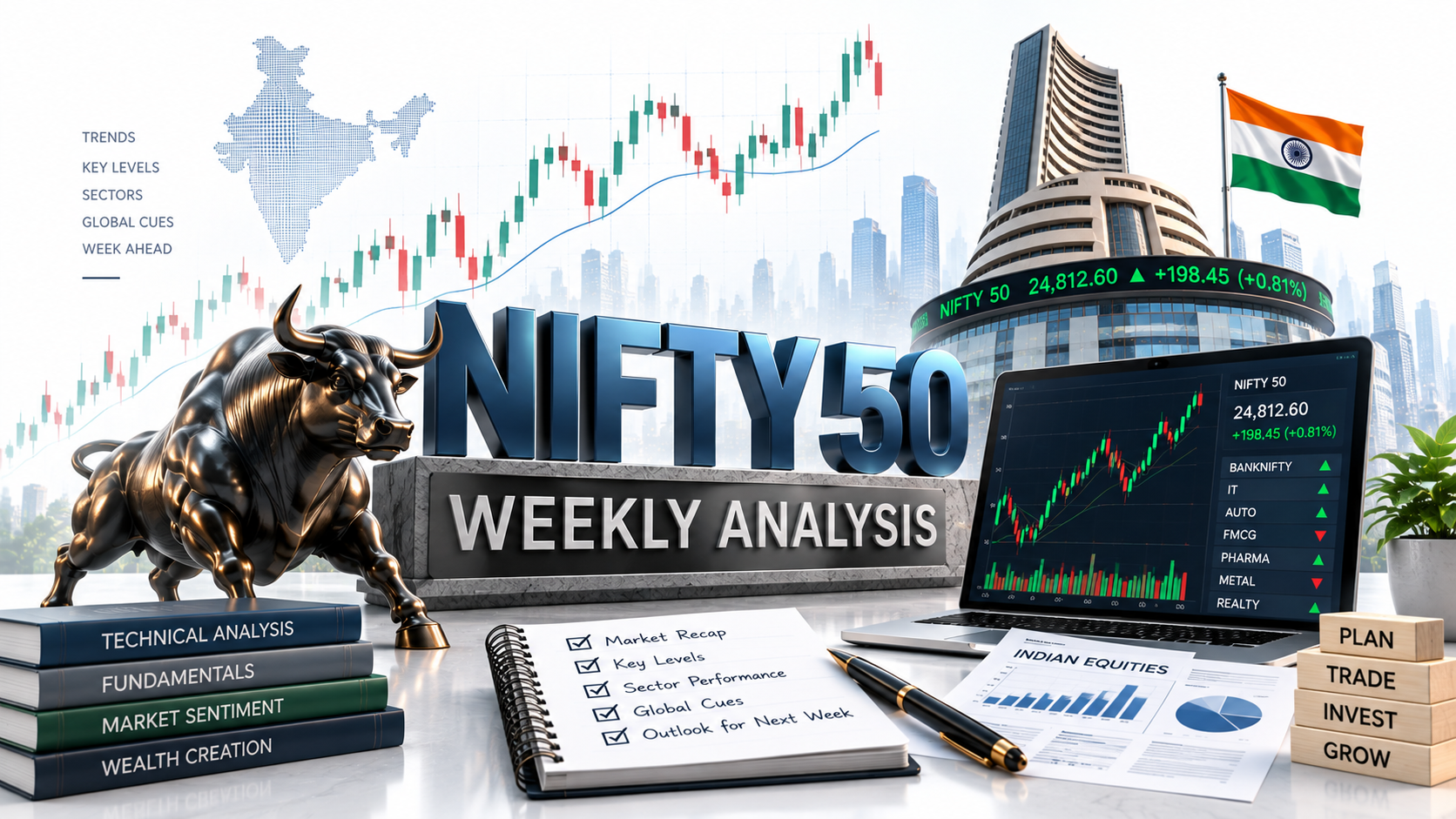 Nifty 50 Weekly Analysis: 5 Crucial Levels as Mother Candle Sets the Next Move